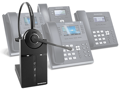 H10 headset with sangoma phones